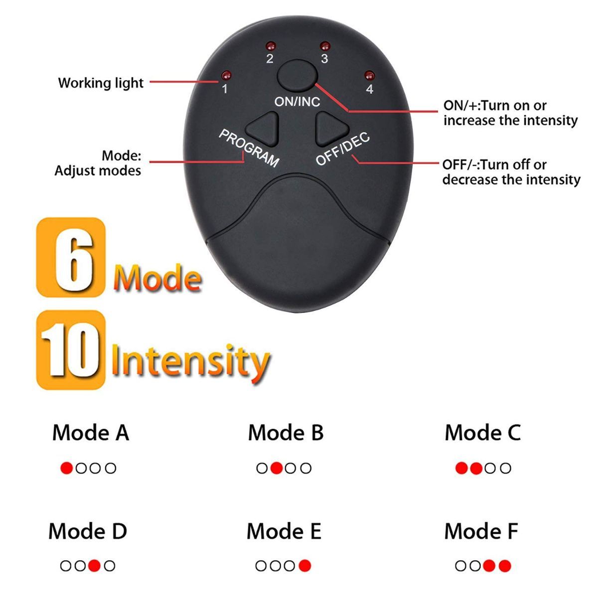 Fitness Belt Abs Stimulator Muscle Training Fitness Workout Equipment Ab Core Toner Belt for Abdominal/Arm/Leg for Home Use โ image 4