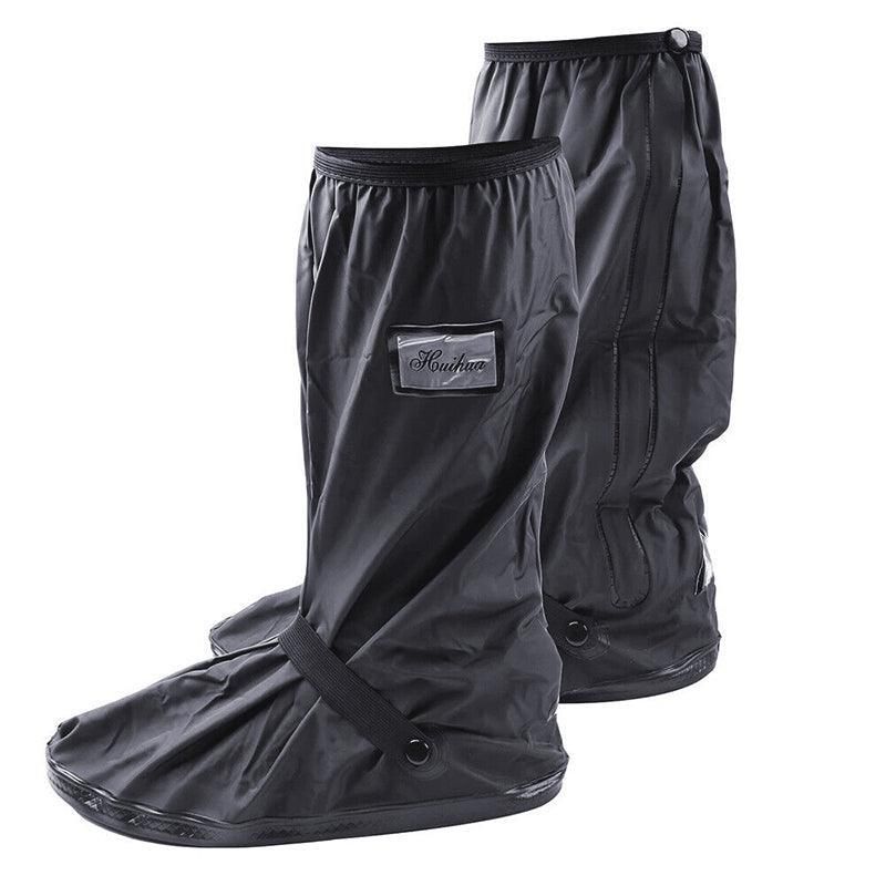 Waterproof Boot Gear Reusable Overshoe Rain Shoe Covers Anti-Slip Shoe Cover - M