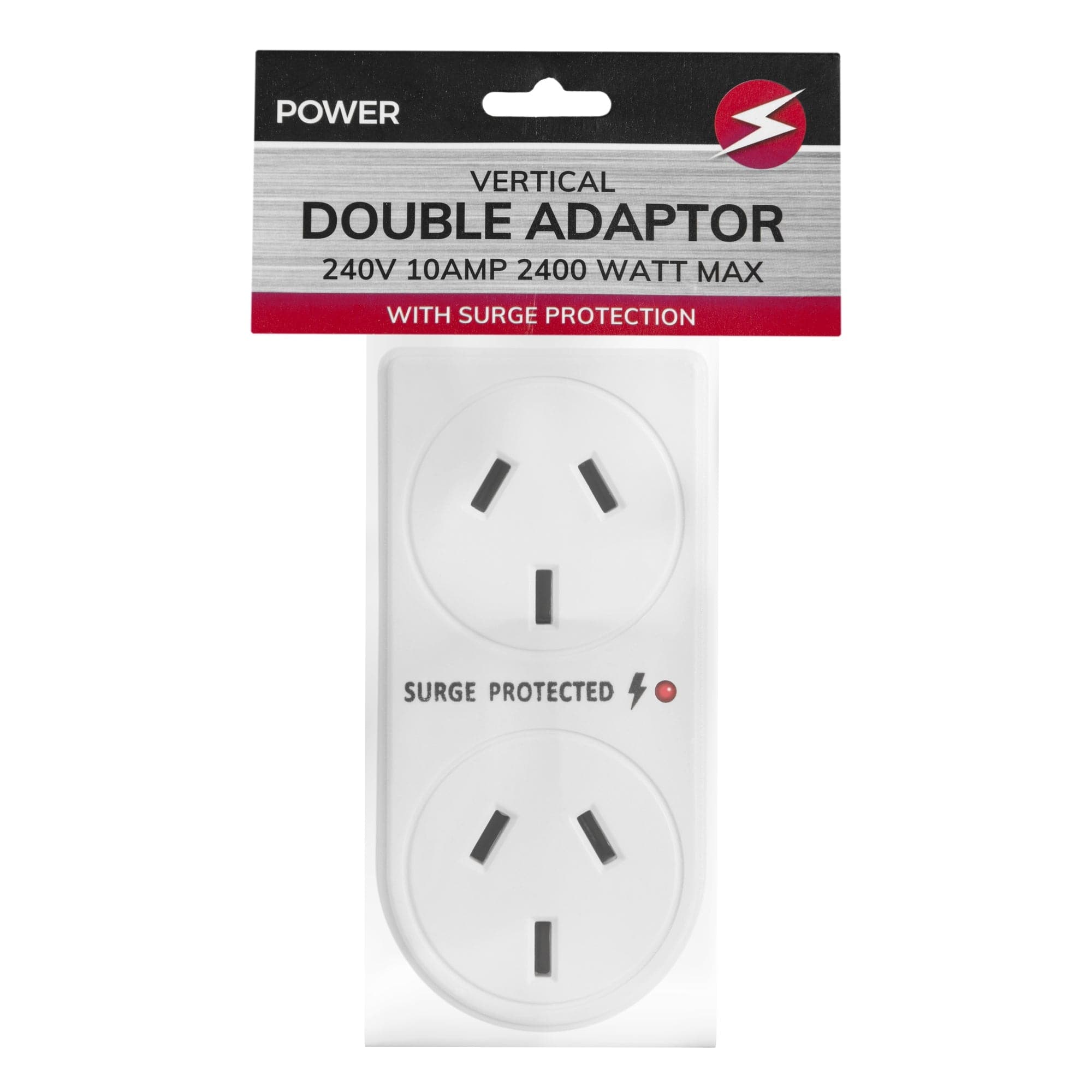 2400W Double Vertical Adapter with Surge Protection โ image 3