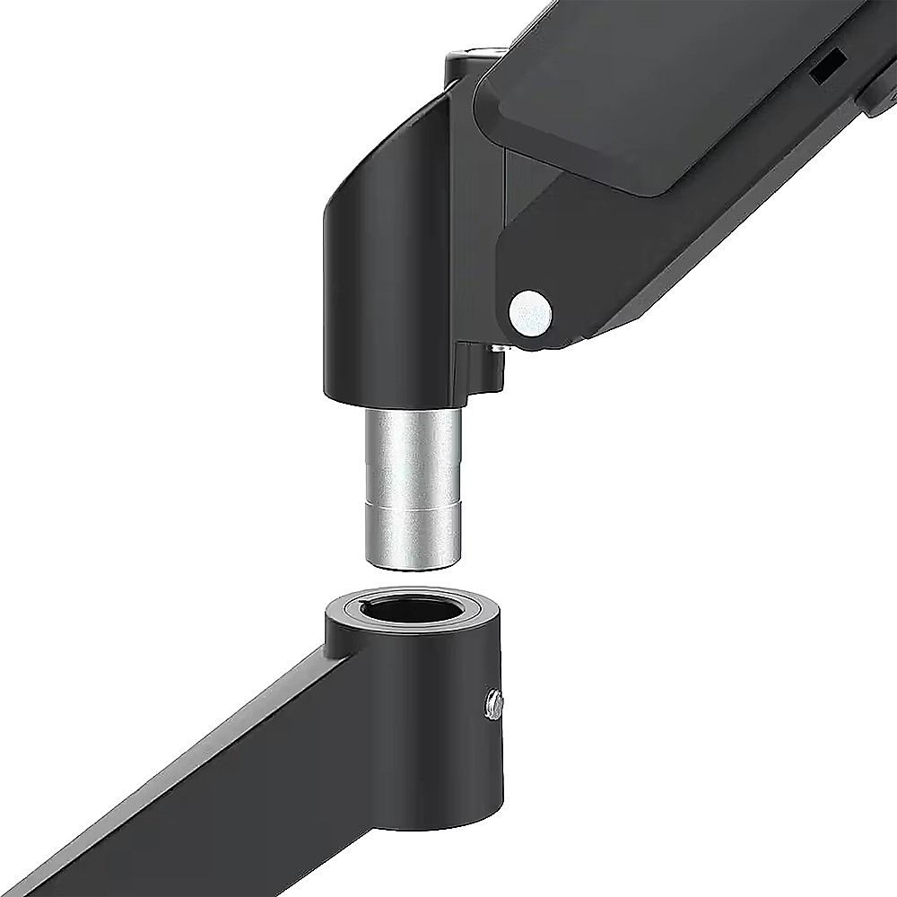 Dual Arm Monitor Desk Mount Bracket Spring Assisted 17–32 Inch Full Motion — image 4