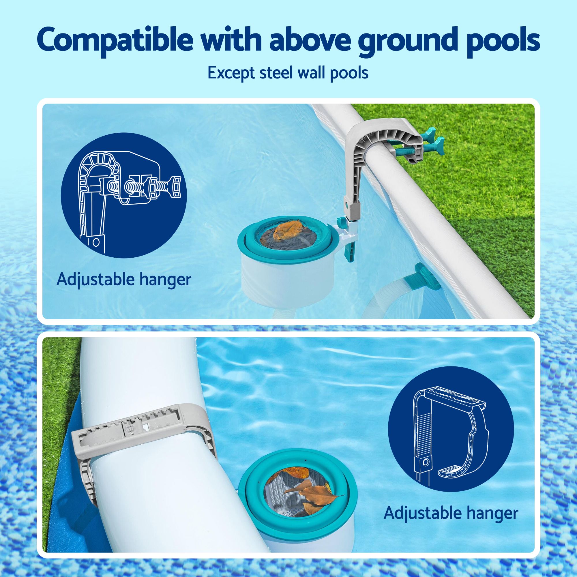 Bestway Pool Surface Skimmer Above Ground Swimming Pools Water Debris Cleaner โ image 5