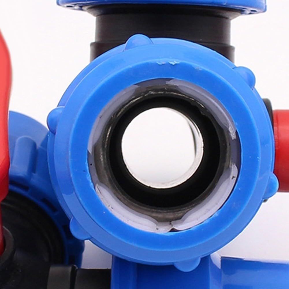 Garden Irrigation Ball Valve, 3-Way Quick Connector, T-Type PVC PE Fast Connection, PE Pipe 3 Way Ball Valve — image 2