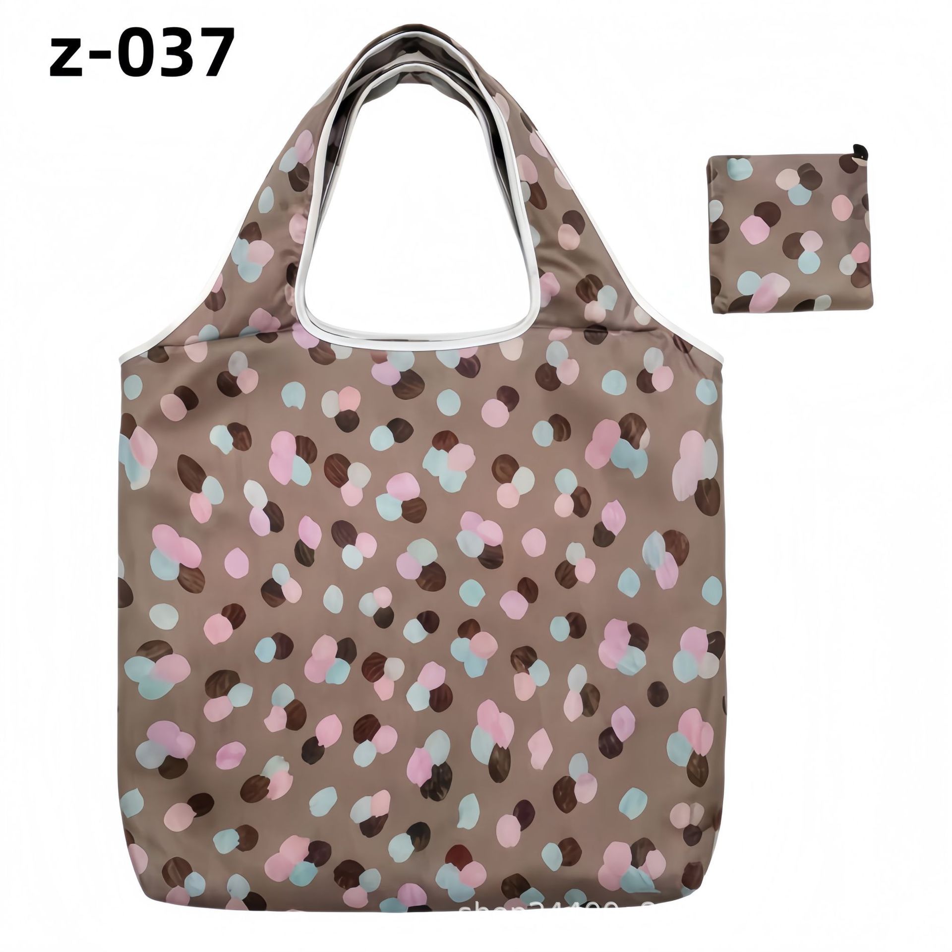 Large Polyester Foldable Shopping Bag 190T Z-037