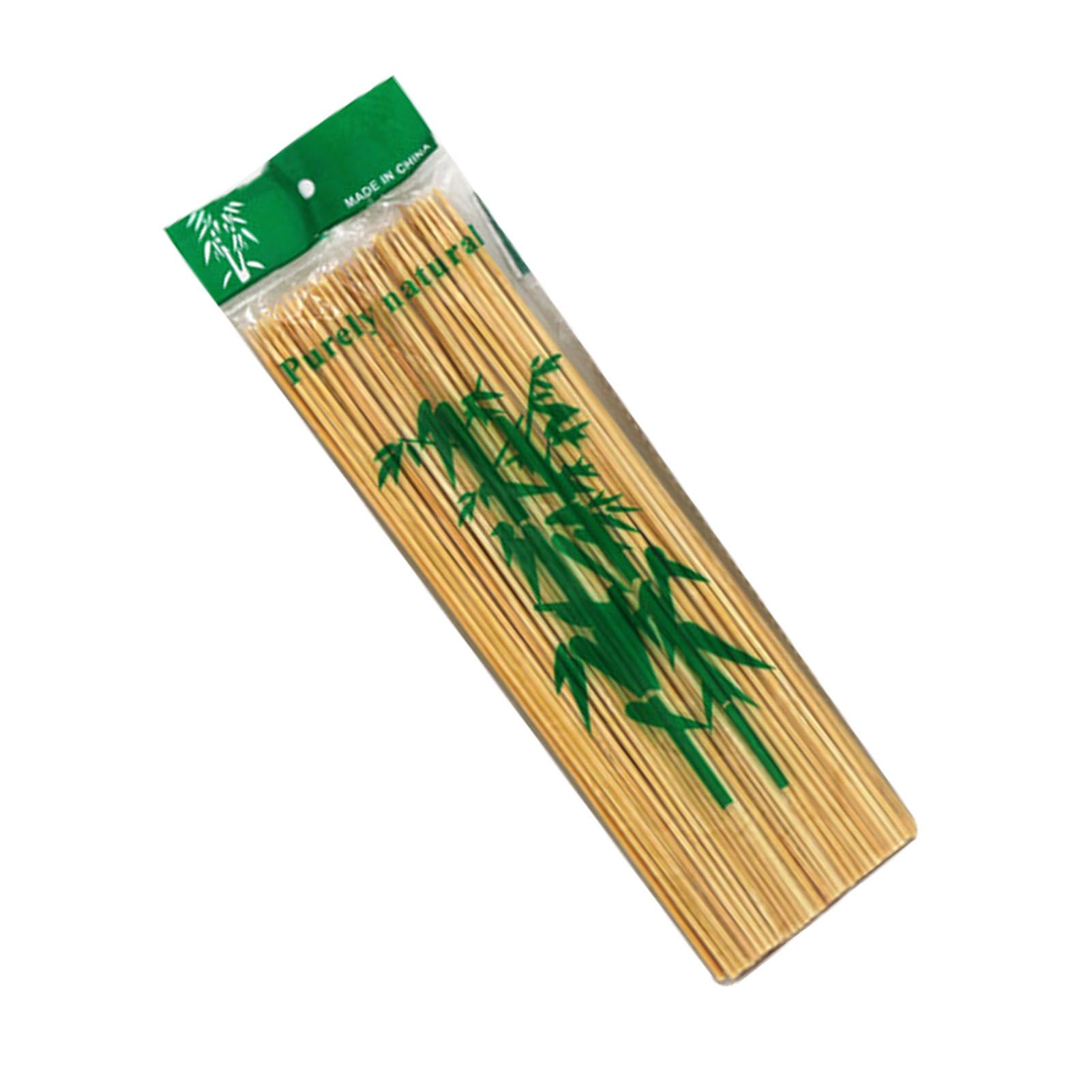 Disposable Barbecue Skewers Bamboo for Barbecue BBQ Appetiser Fruit Kabob Chocolate Fountain Grilling 3mm 15cm โ image 3