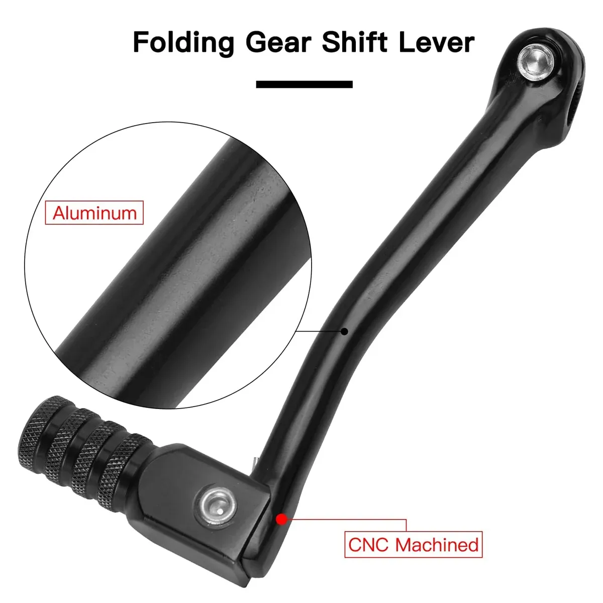 Foldable Gear Shift Lever Replacement for 50-250cc Pit Dirt Bike Off Road Motorcycle - Green โ image 5