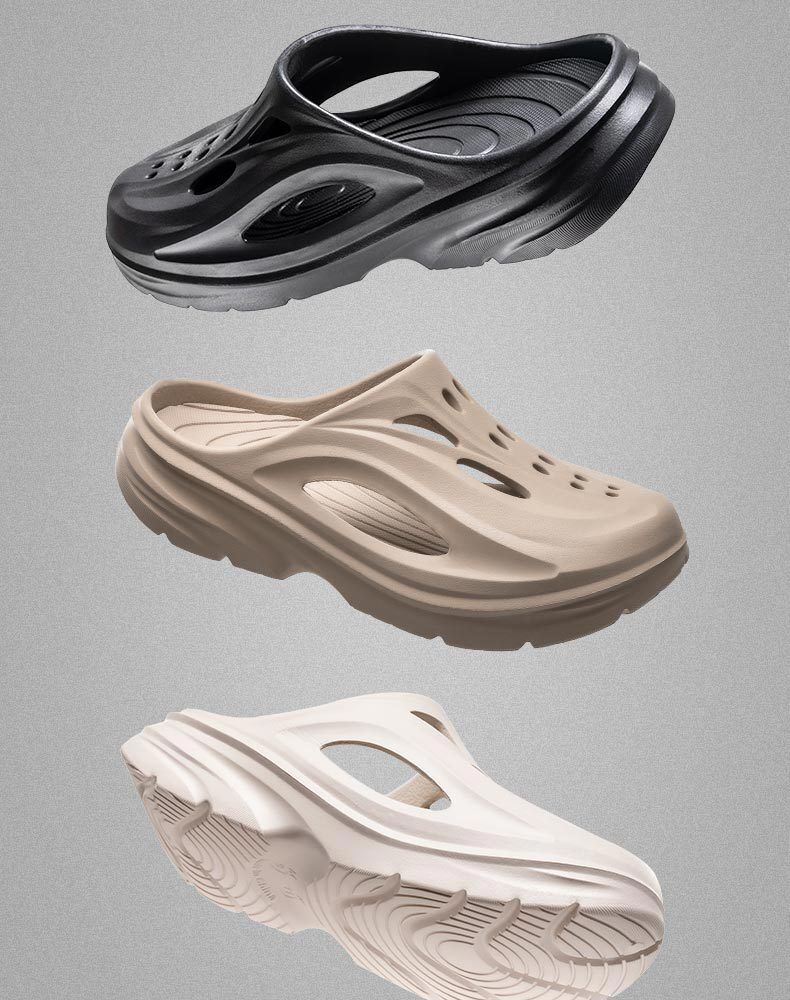 Men's Summer EVA Crocs with 3 Color Options - Breathable, Non-Slip, Comfortable Beach & Casual Sandals(khaki-39-40) โ image 3