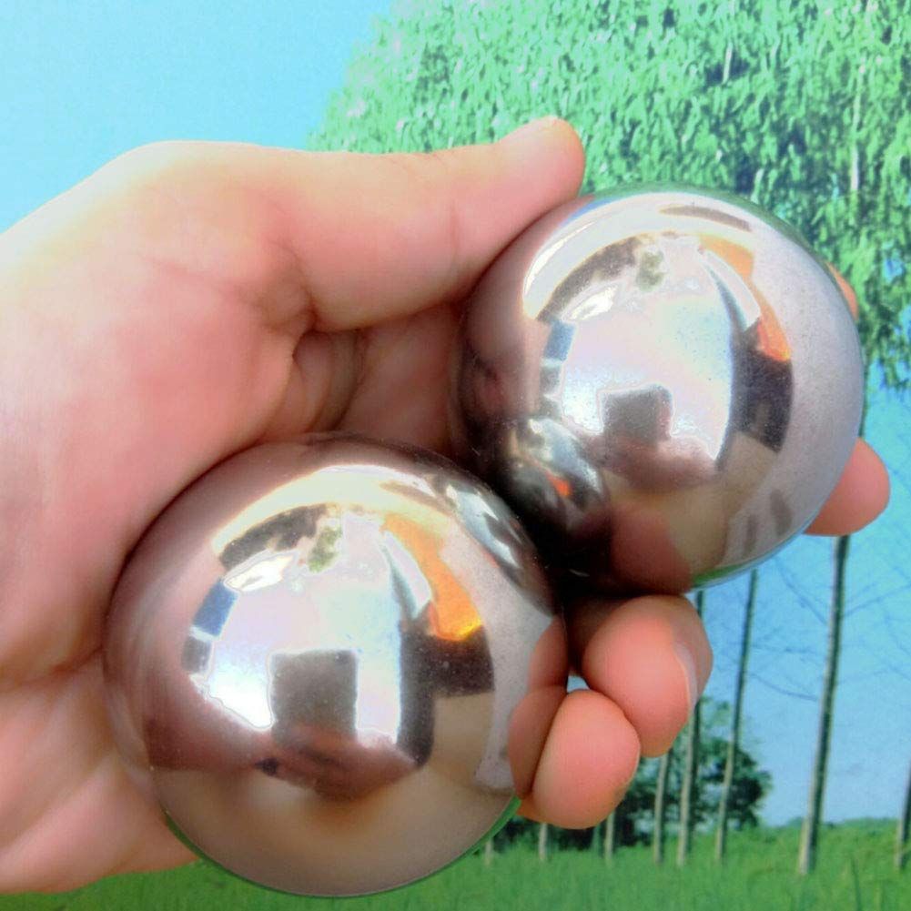 Stainless Steel Gazing Ball, Mirror Polished Hollow Ball Reflective Garden Sphere, Floating Balls Seamless (10CM X 4PCS) — image 5