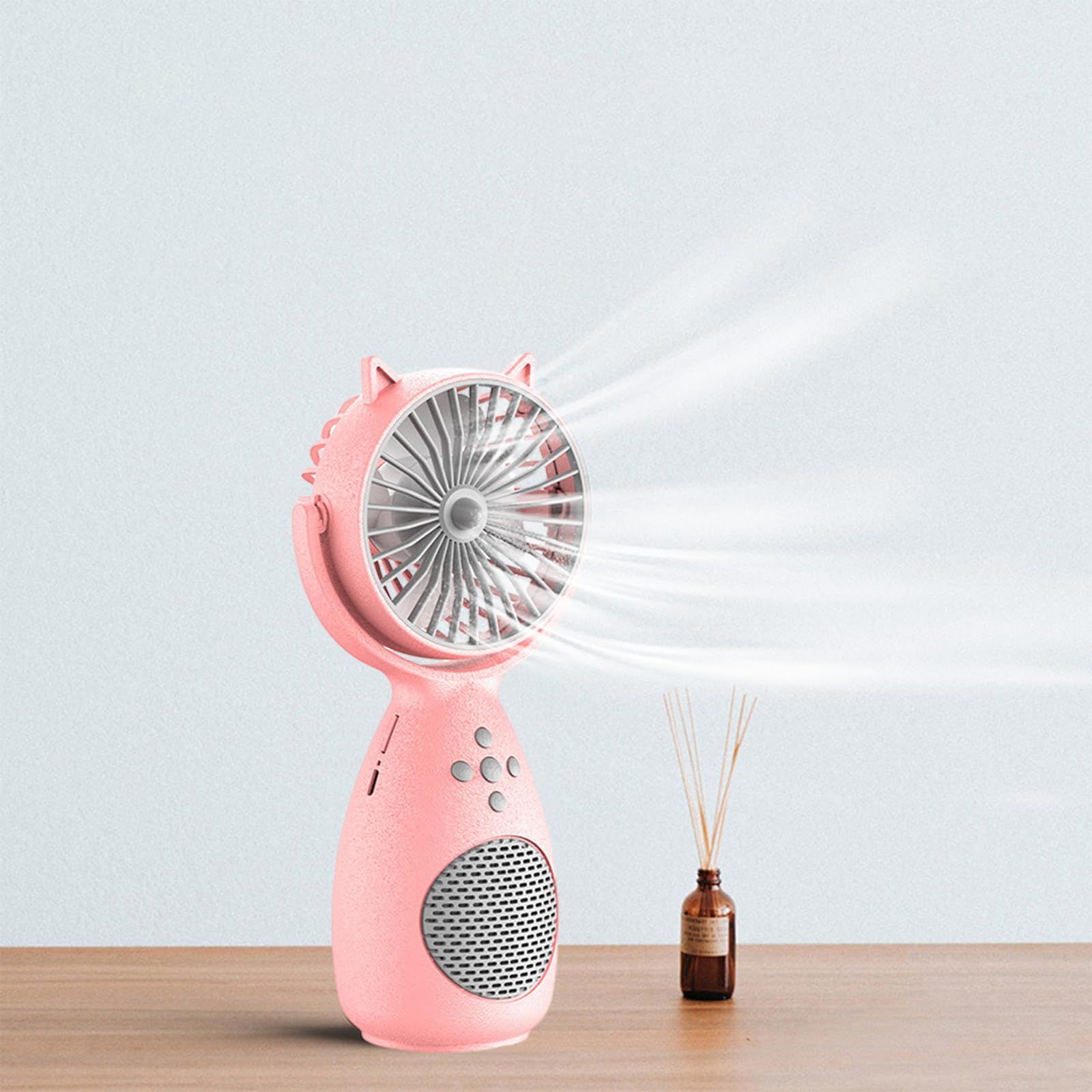 Wireless Speaker Portable Bluetooth Speakers Portable Handheld Mini Multifunctional Small Fan Bluetooth Speaker Integrated โ image 2