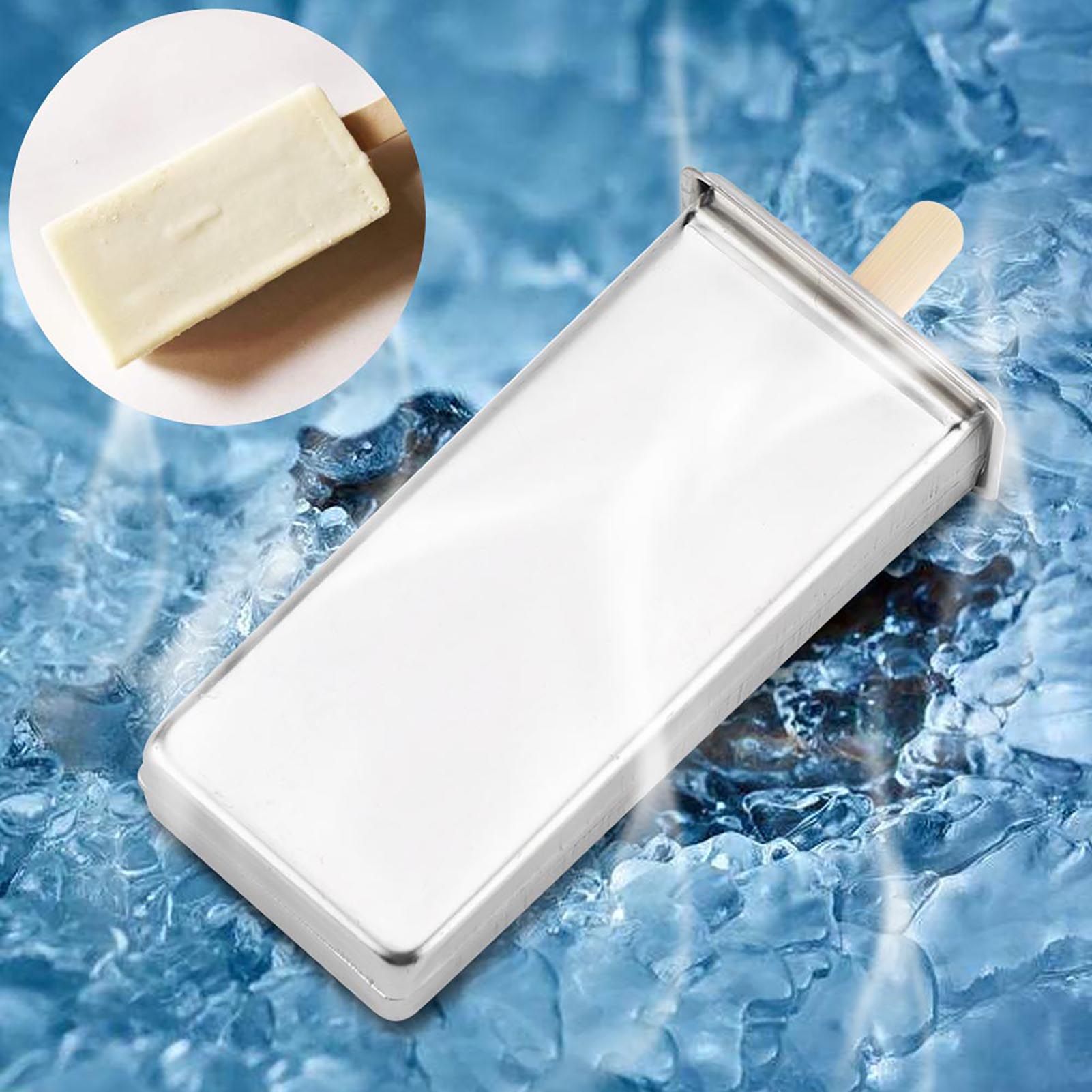 Stainless Steel Molds Ice Cream Industrial Home Kitchen DIY Ice Pop Mould Maker Tool(3#) — image 3