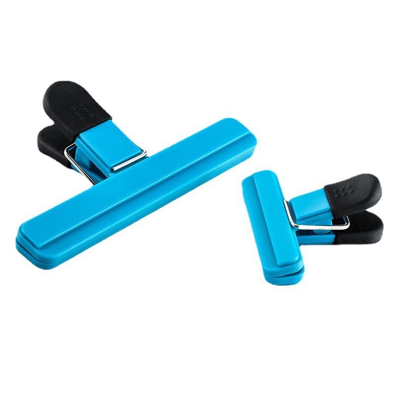 2PCS Chip Bag Clips, Stylish Wide Open Bag Clips for Food Storage, Heavy Seal Grip, Large*1 and Small*1