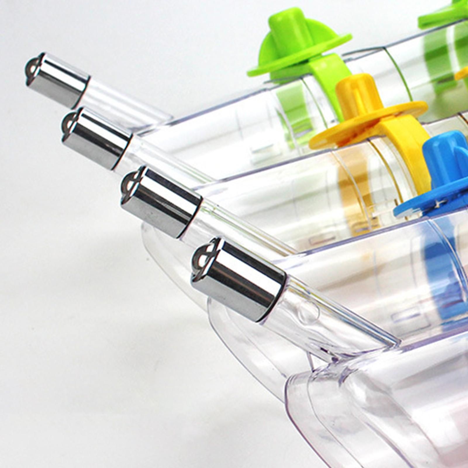 Hanging Pet Water Bottle 350ML Cage Mounted Feeder with Steel Ball Nozzle - Yellow — image 4
