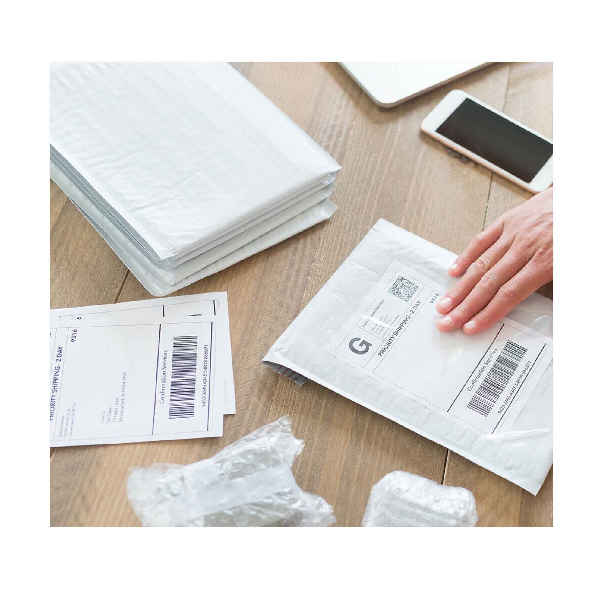 10 Rolls x 400 Label Stickers 102x150mm - Direct Thermal White Shipping Labels โ image 5