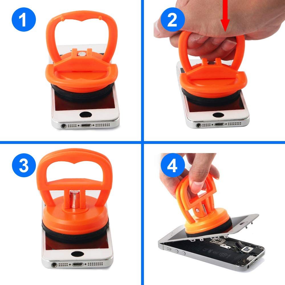Suction Cup 2 Pcs - Dent Puller - Precision Dent Remover for Car Repair/Heavy Duty Suction Cup for Glass Screen, LCD Repai — image 4