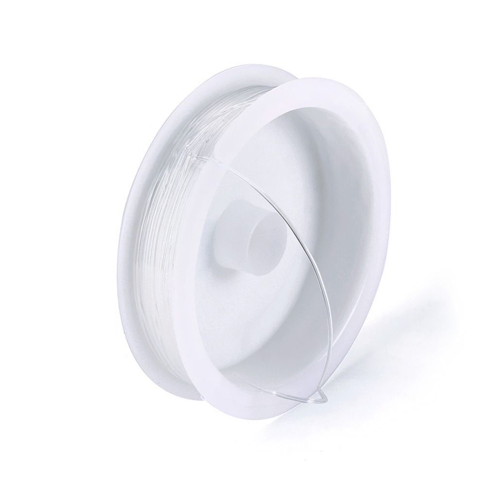 2-pack 0.8mm Transparent Elastic Thread for Jewelry Making, 8m โ image 3