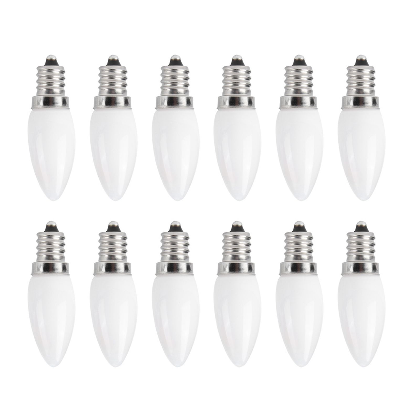 10pcs E12 LED Bulb 1.5W Warm White Lamp for Chandelier Ceiling Light Wall Lamp Home Lighting AC 110V — image 3