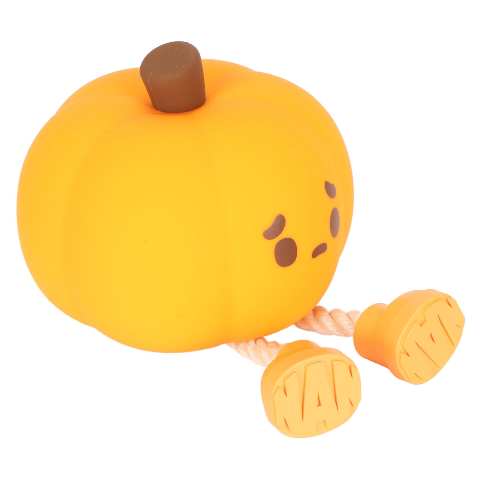 Pumpkin Night Light Innovative Cute Eye Protection Rechargeable Decorative Silicone Night Light for Children Bedroom Indoor โ image 2