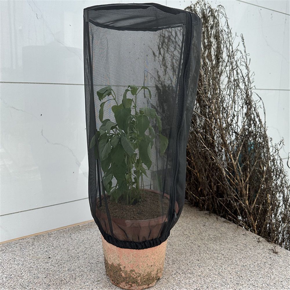 2 Pcs Fruit Tree Netting with Zipper, 25 × 50cm Insect & Bird Netting for Garden Protection, Ultra-Fine Mesh Garden Netting Pest Barrier, Bush Netting — image 2