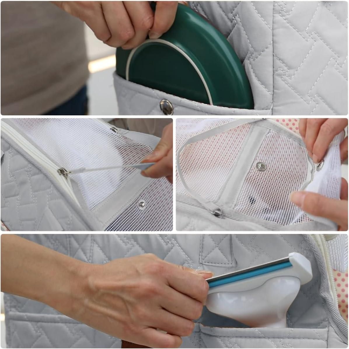 Pet Carrier Bag Breathable Mesh Travel Backpack For Cats Small Dogs — image 3