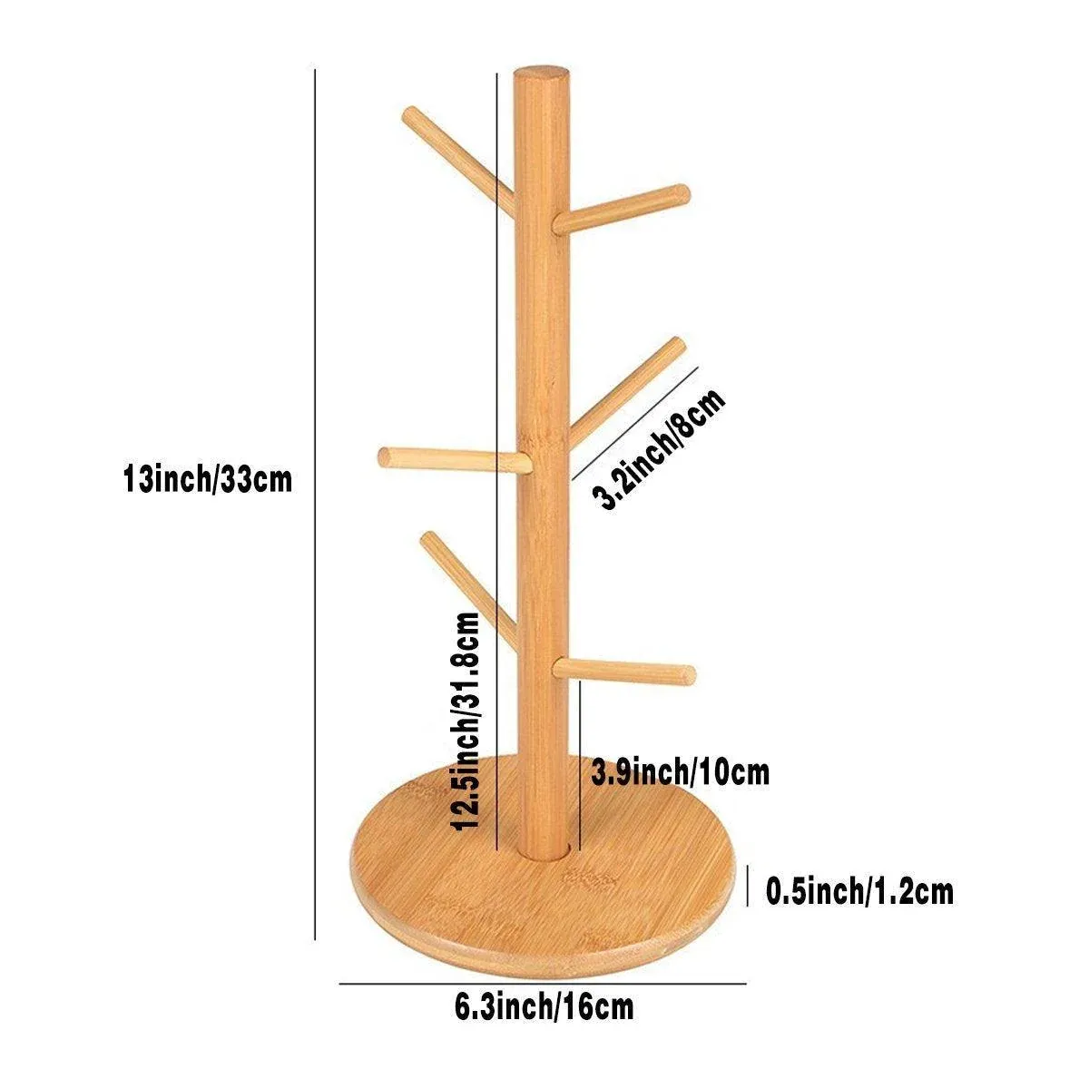 Household Cup Holder Water Cup Rack Drain Storage Coffee Mug Glass Hanger — image 3
