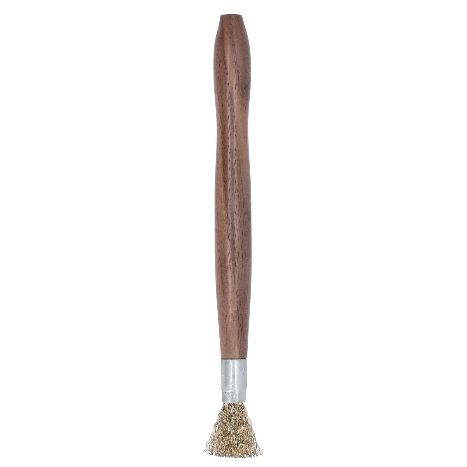 Steel Wire Brush Wearable Rust Proof Wood Handle Professional Bonsai Cleaning Tool for Potted Plants โ image 2