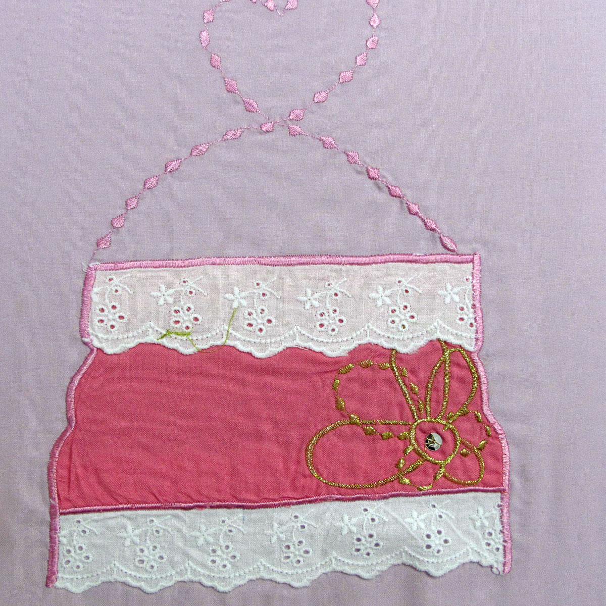Diva Girls Accessories Embroidered Quilt Cover Set Single — image 3