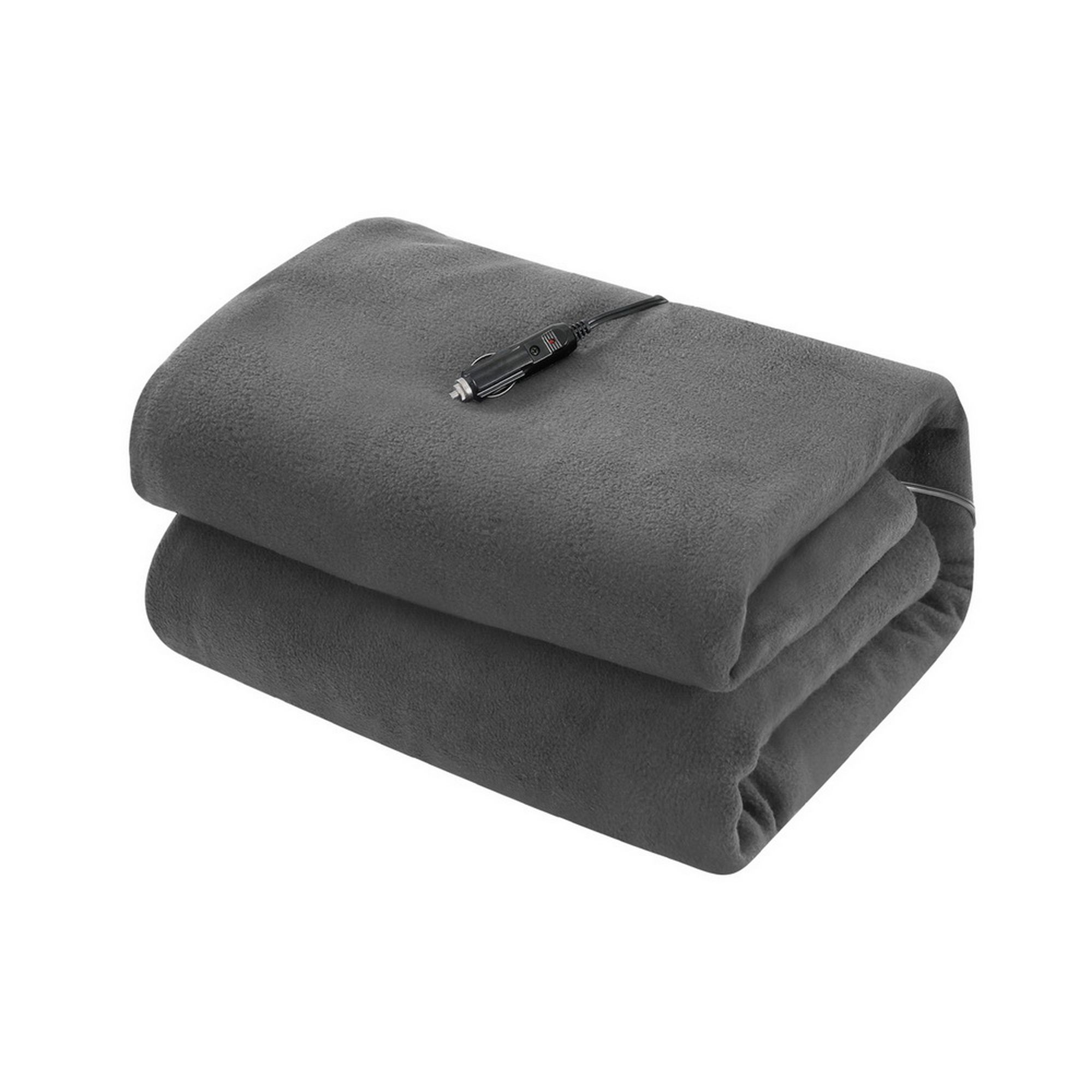 Giselle Electric Heated Blanket Car Throw Rug Grey โ image 6