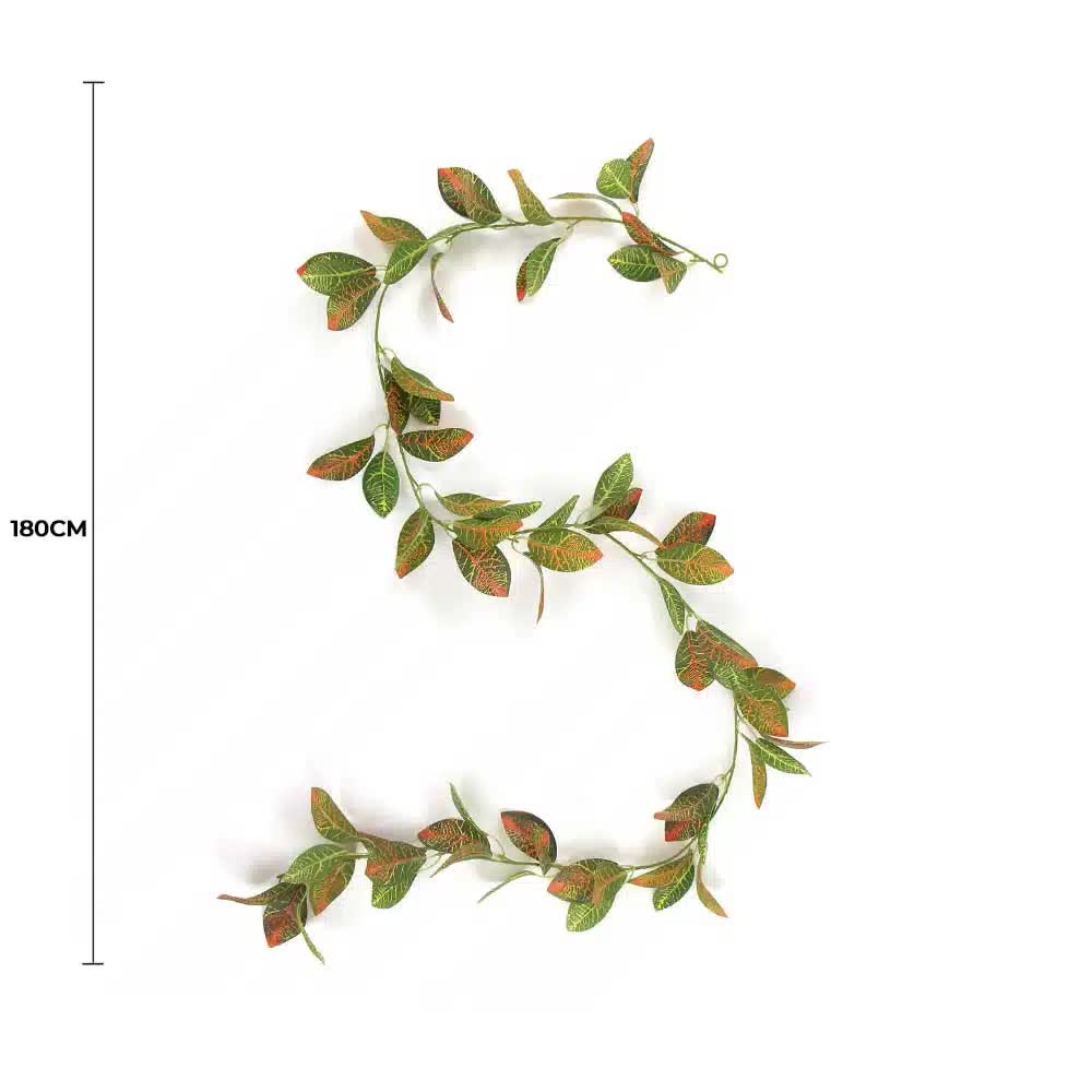 Artificial Croton Vine / Hanging Garland 180cm โ image 2