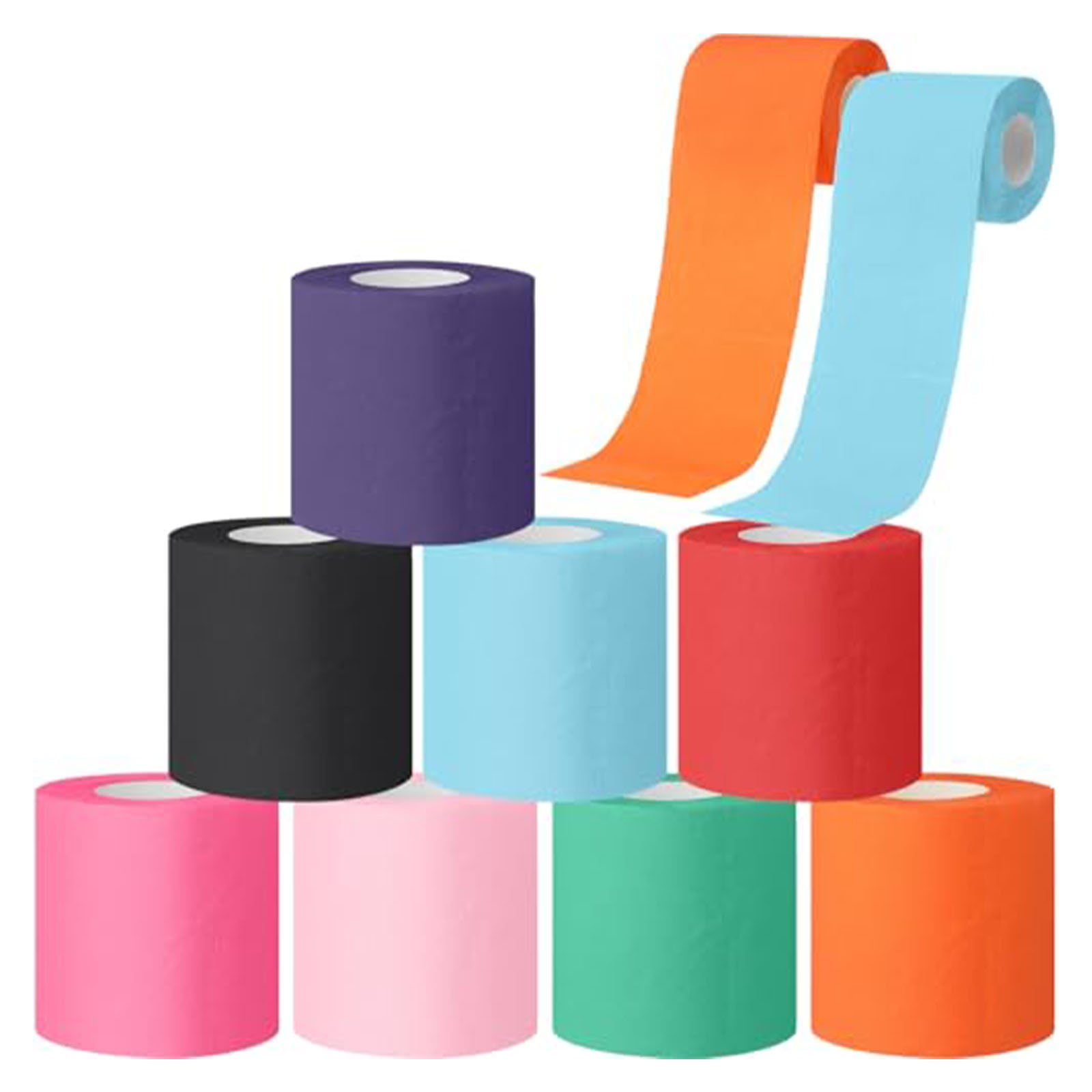 Colored Toilet Paper Multicolor Funny Novelty Toilet Paper Sustainable and Soft for Home Camping Trave, Roll of Peach Pink Colored Toilet Paper Peach Pink One — image 4