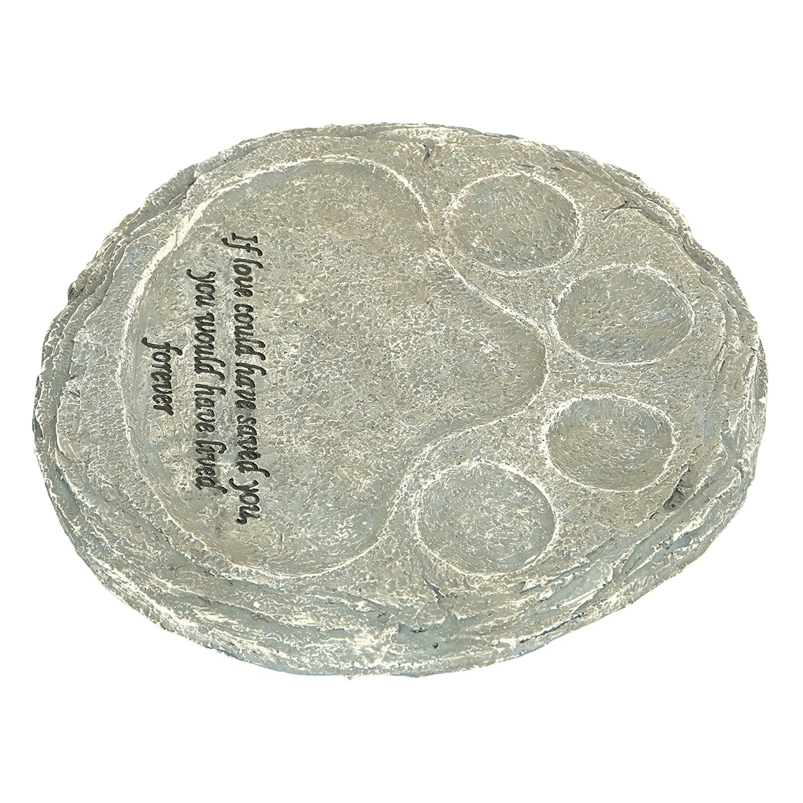 Pet Memorial Stone Resin Garden Memorial Tombstone Dog Cat Gravestone for Lawn BackyardType C Moss Color — image 5