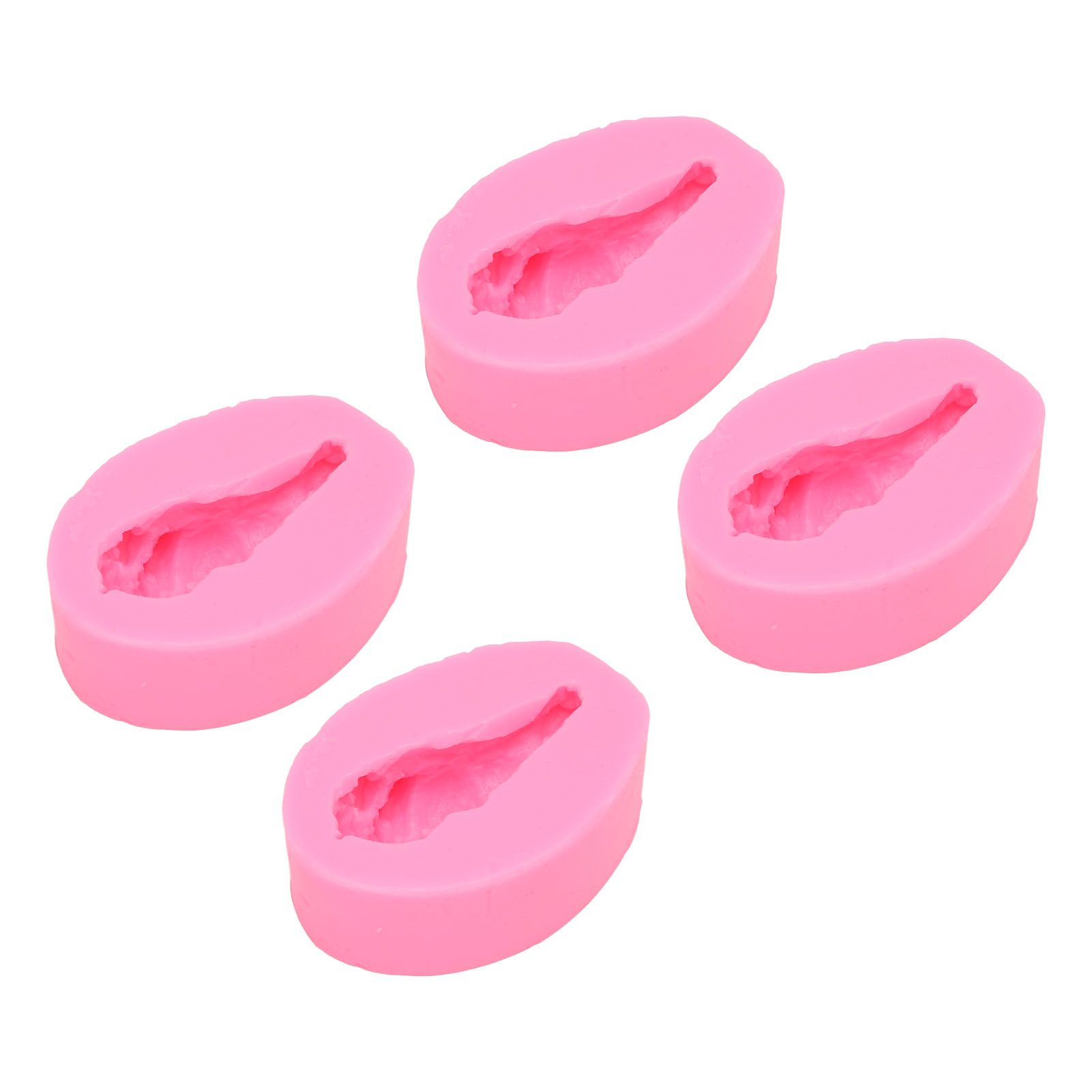 4 Pcs Silicone Mold Drumstick Shape Fondant Silicone Mold Chocolate Cake Decorating Mold DIY Pastry Baking Mold — image 5