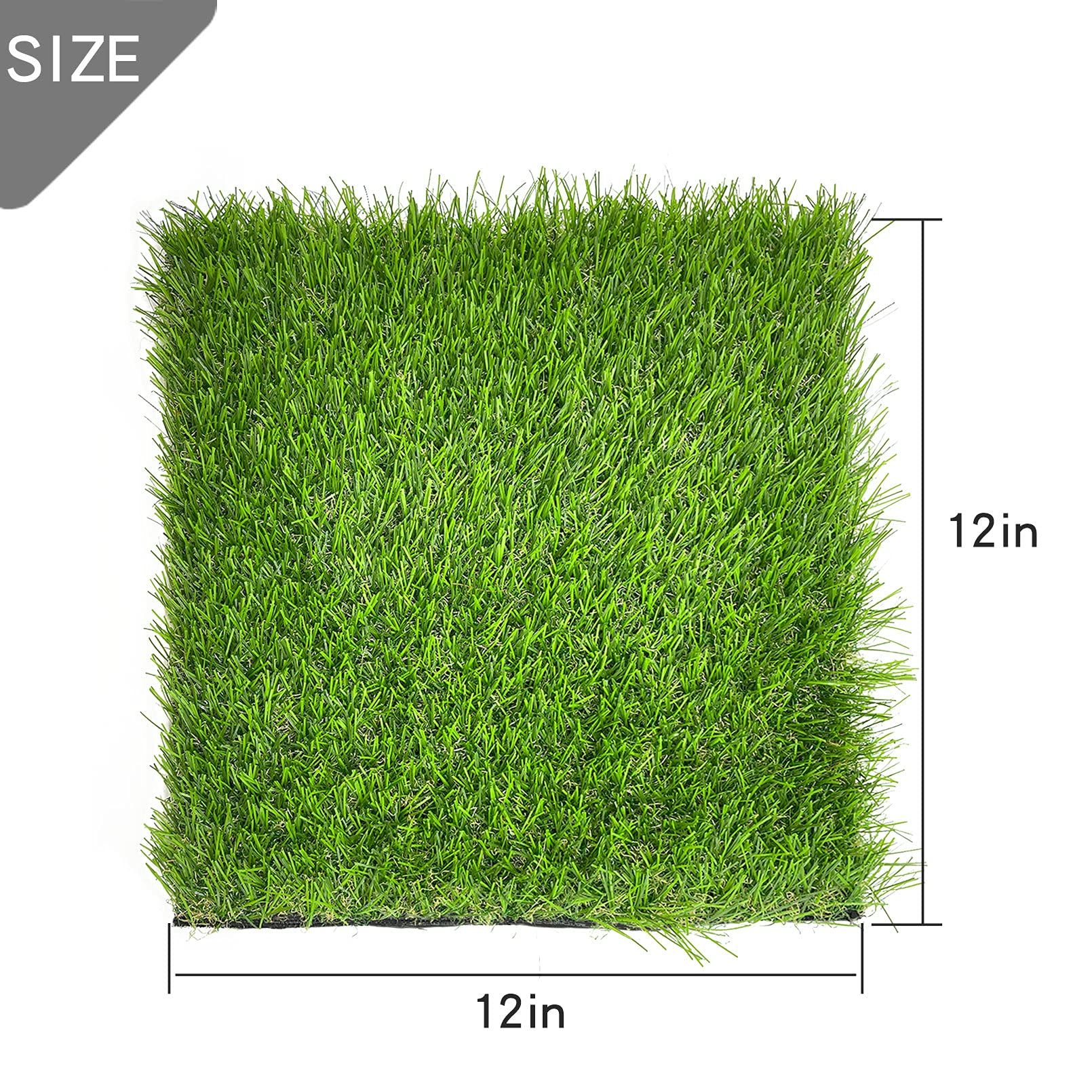 4 Pack Chicken Nesting Pads-12 × 12in,Washable Thicken Grass Nesting Box Liners Reusable Laying Eggs Turf Mats for Chickens Coop Pet Outdoor Indoor — image 5