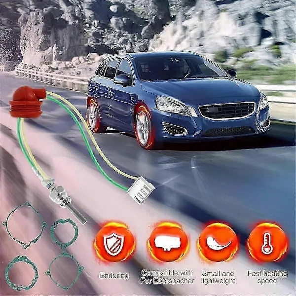 Durable High Quality 12V Glow Plug Repair Kit for 2KW 5KW 8KW Heater Efficient, Made of Steel, Red Color, Perfect Fit โ image 2