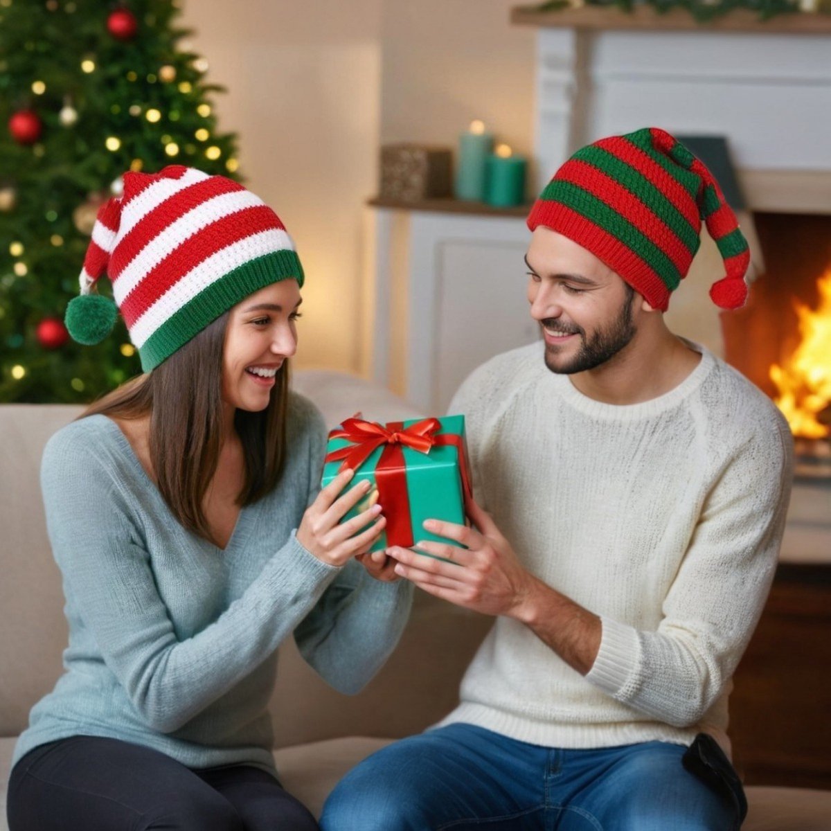 Hats - 6 pieces - Santa hats - Three styles of Santa hats - One size - Unisex - Christmas accessories/decorations โ image 2