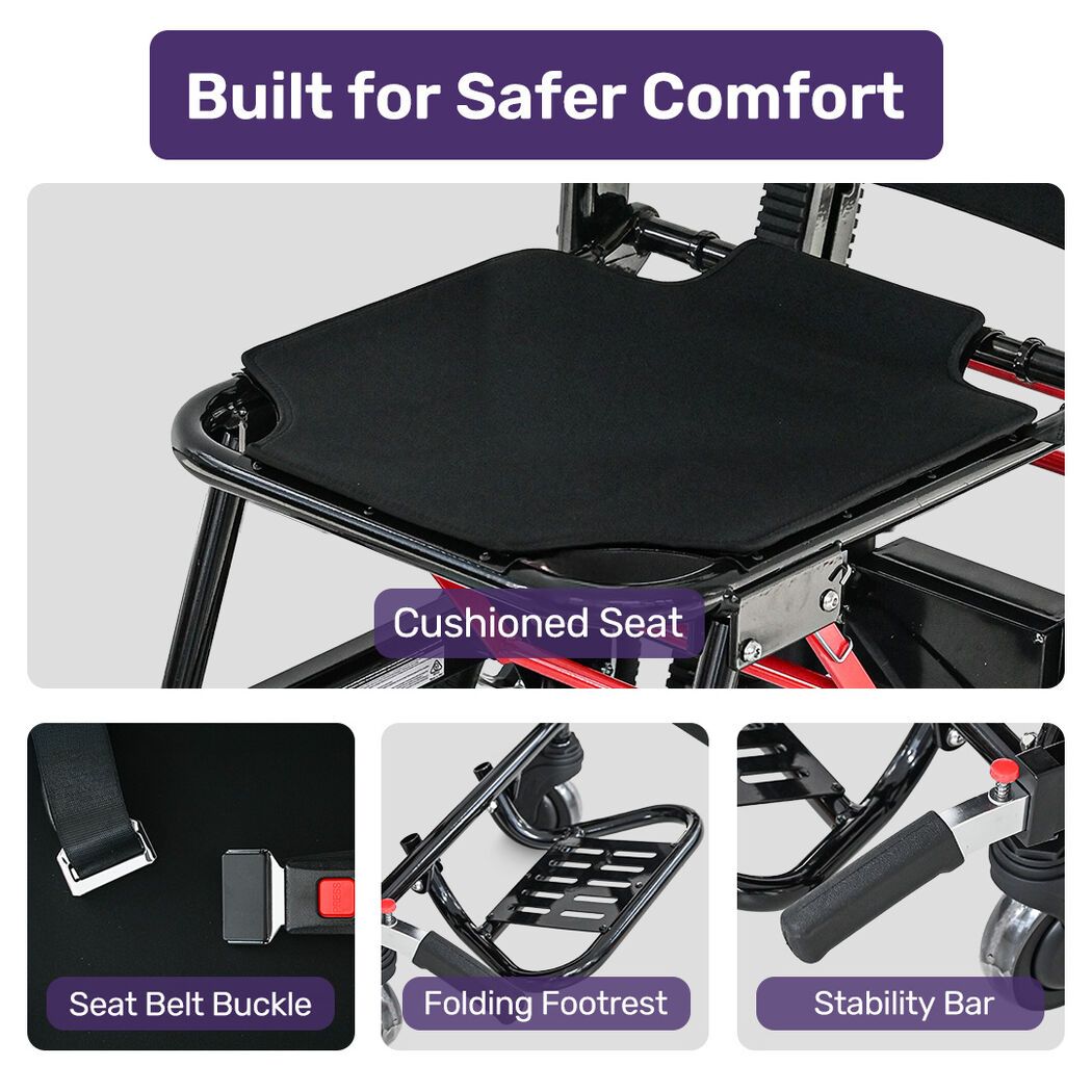 EQUIPMED Electric Stair Climbing Wheelchair 169kg โ image 5