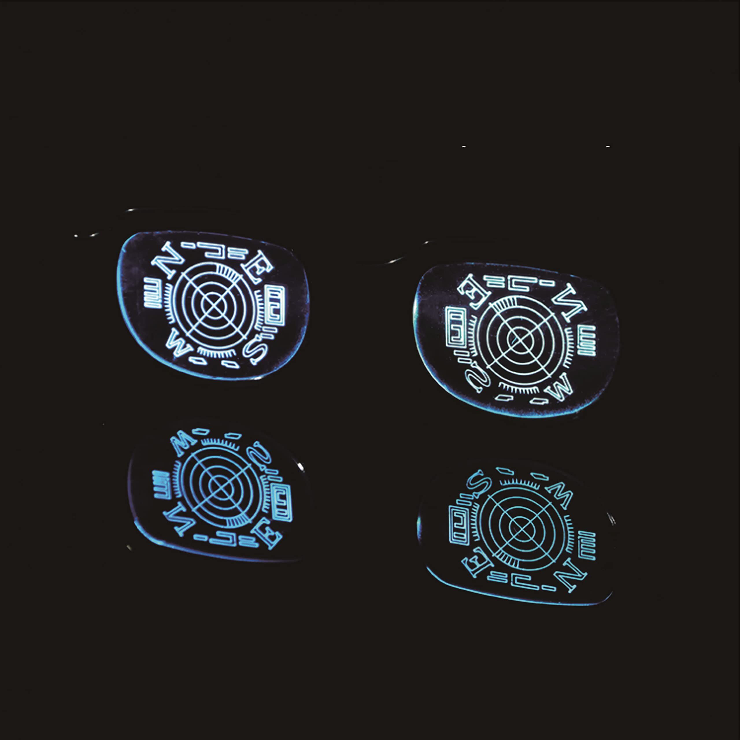 Japan Anime Manga LED Light up Glasses Eyewear Funny Toy Parody Costumes Cosplay Novelty Props Gag Gift — image 2