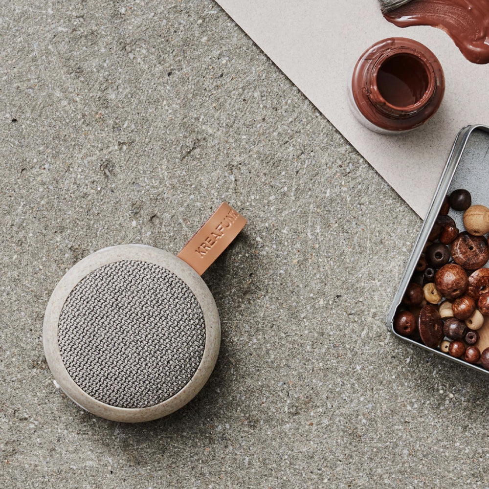Kreafunk Ago 2 Fabric Bluetooth Speaker - Wheat — image 2