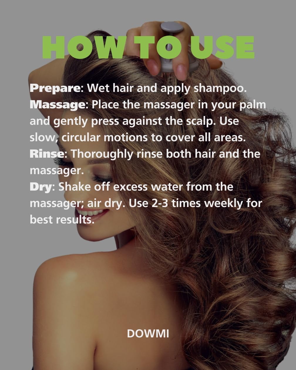Scalp Hair Massager Shampoo Brh 2-Pack, Scalp Scrubber Set for Hair Growth and Deep Cleansing with Thick and Thin Bristles โ image 5