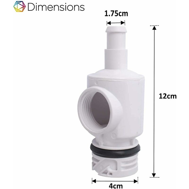 D29 Uwf Quick Disconnect Adapter And Pressure Control Valve 9-100-9002 Compatible With Polaris 180280380 Automatic Pool — image 2