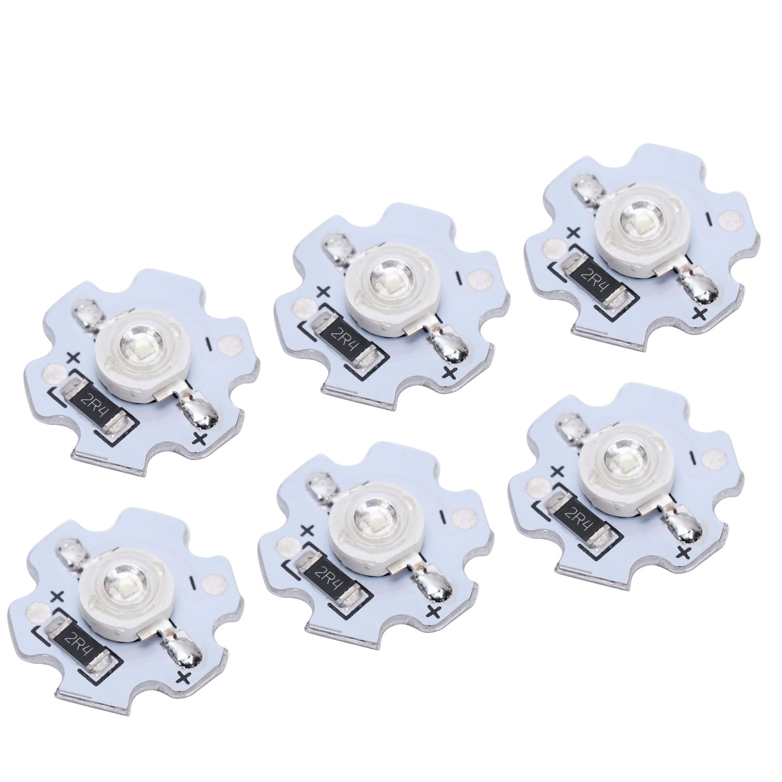 25Pcs 5V LED Chips 200LM 3W High Power LED Lamp Beads for DIY Lighting FixturesBlue Light 455‑460NM — image 2