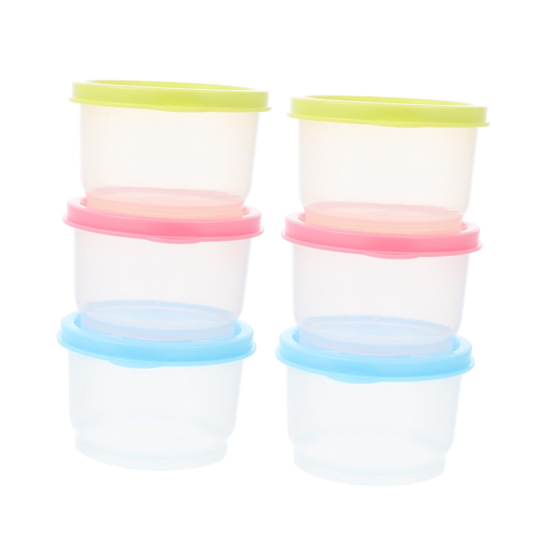 Containers 12 pcs Baby Food Storage Jars Baby Food Containers Reusable Small Baby Food Crisper 150ml Freezer Storage
