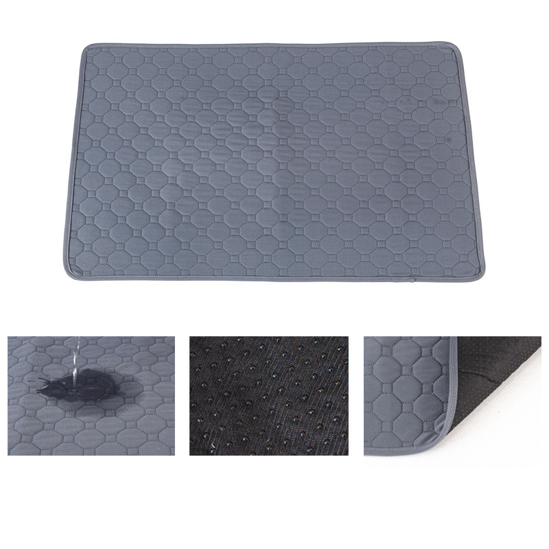 2 PCS Washable Waterproof Pet Pad-Non-Slip, Absorbent, Reusable Mat for Dogs and Cats M(70*50cm) β image 2