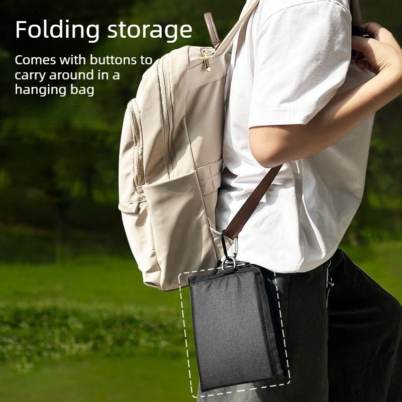 Portable Folding Outdoor Seat Cushion, Portable Insulated Seat Cushion for Camping, Picnics, and Hiking - Green — image 5