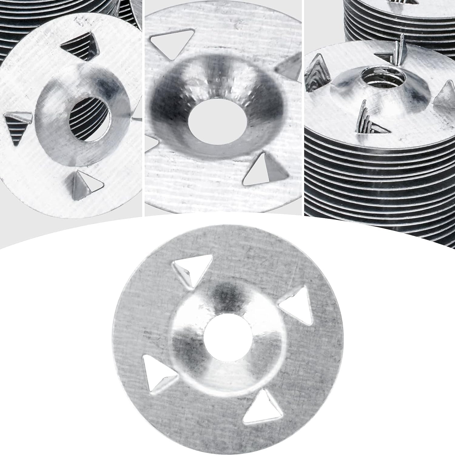600Pcs Foam Board Fasteners - 1-1/8 Inch Metal Washers for Fixing Installation — image 2