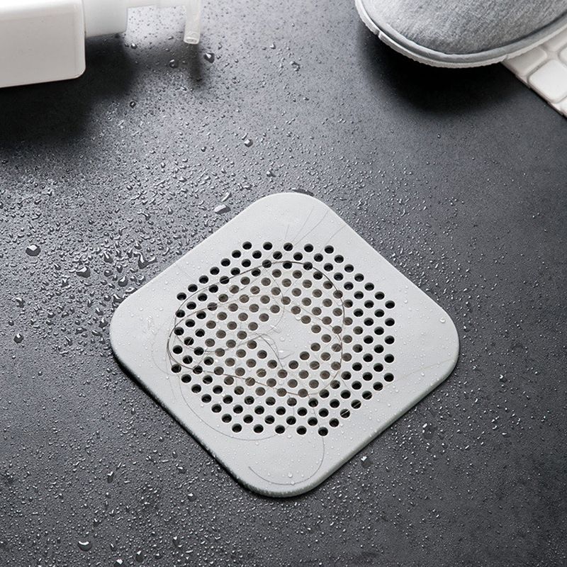2 pcs Shower Hair Catcher Silicone Hair Stopper Shower Tub Drain Covers Drain Strainer with Suction Cup Suit โ image 4