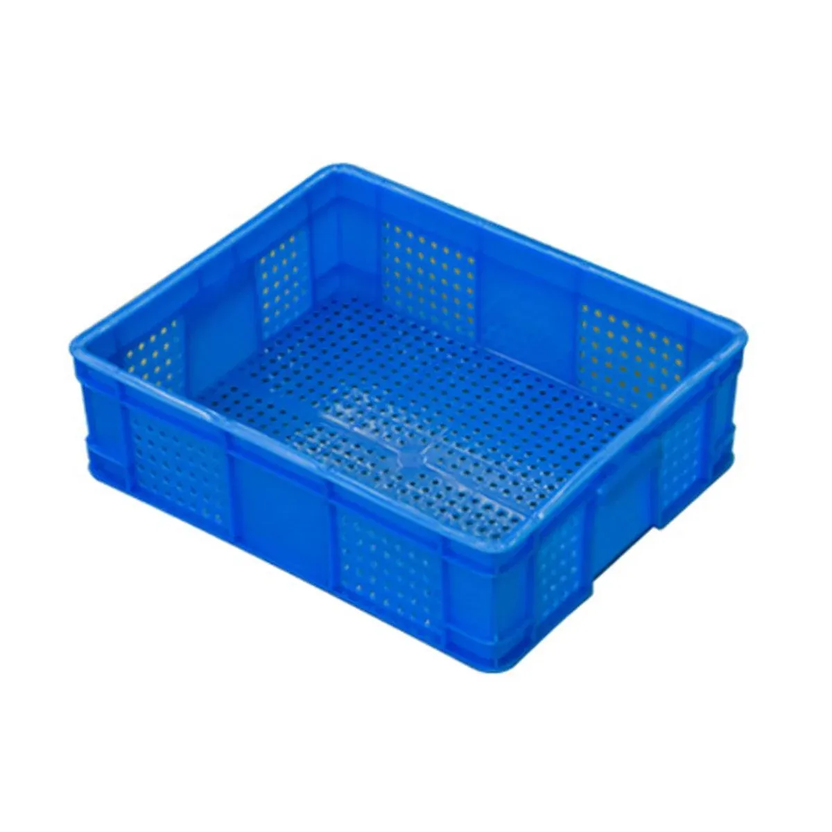 Plastic Rectangular Storage Basket Finishing Transport Box Organizer for Home - 37.5x30x11.5cm