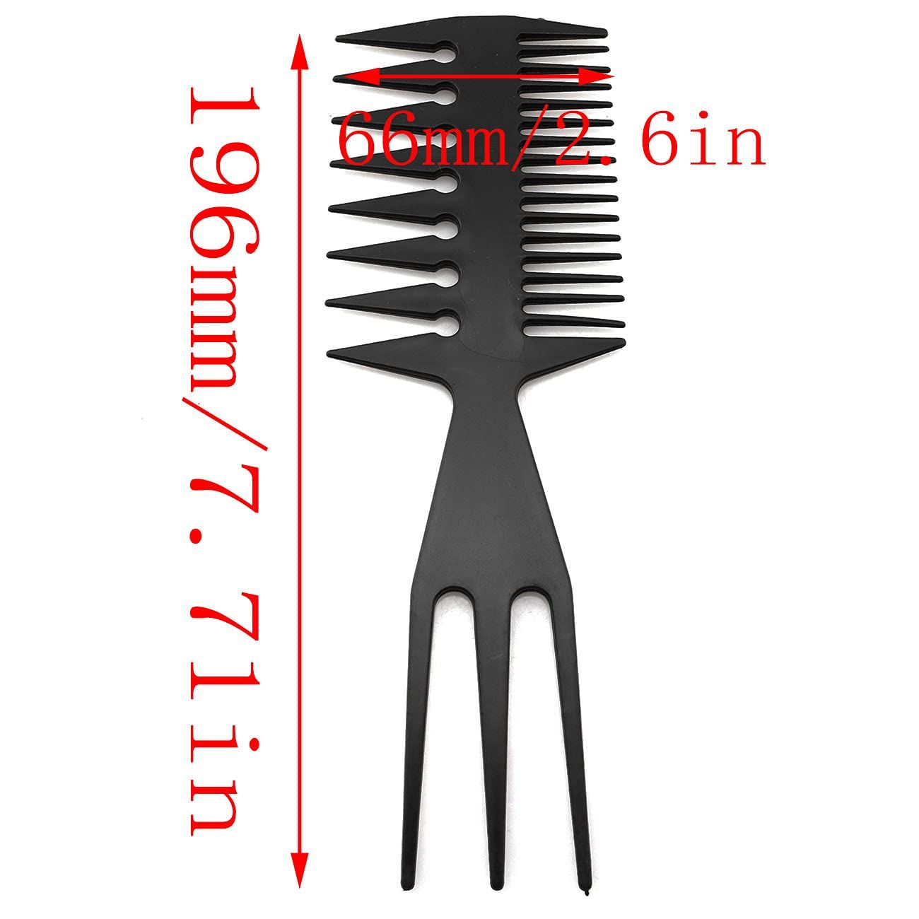 Painting Comb 2PCS 3 in 1 Marbling-Professional Plastic Double Side Children Floating Painting Comb Paper Marbling Art Tool โ image 2