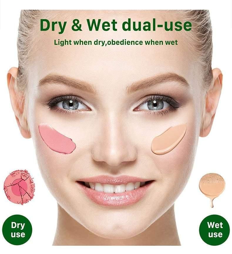Air Cushion Puff Powder Foundation Makeup Cosmetic Sponge BB CC Cream Face - Purple โ image 5