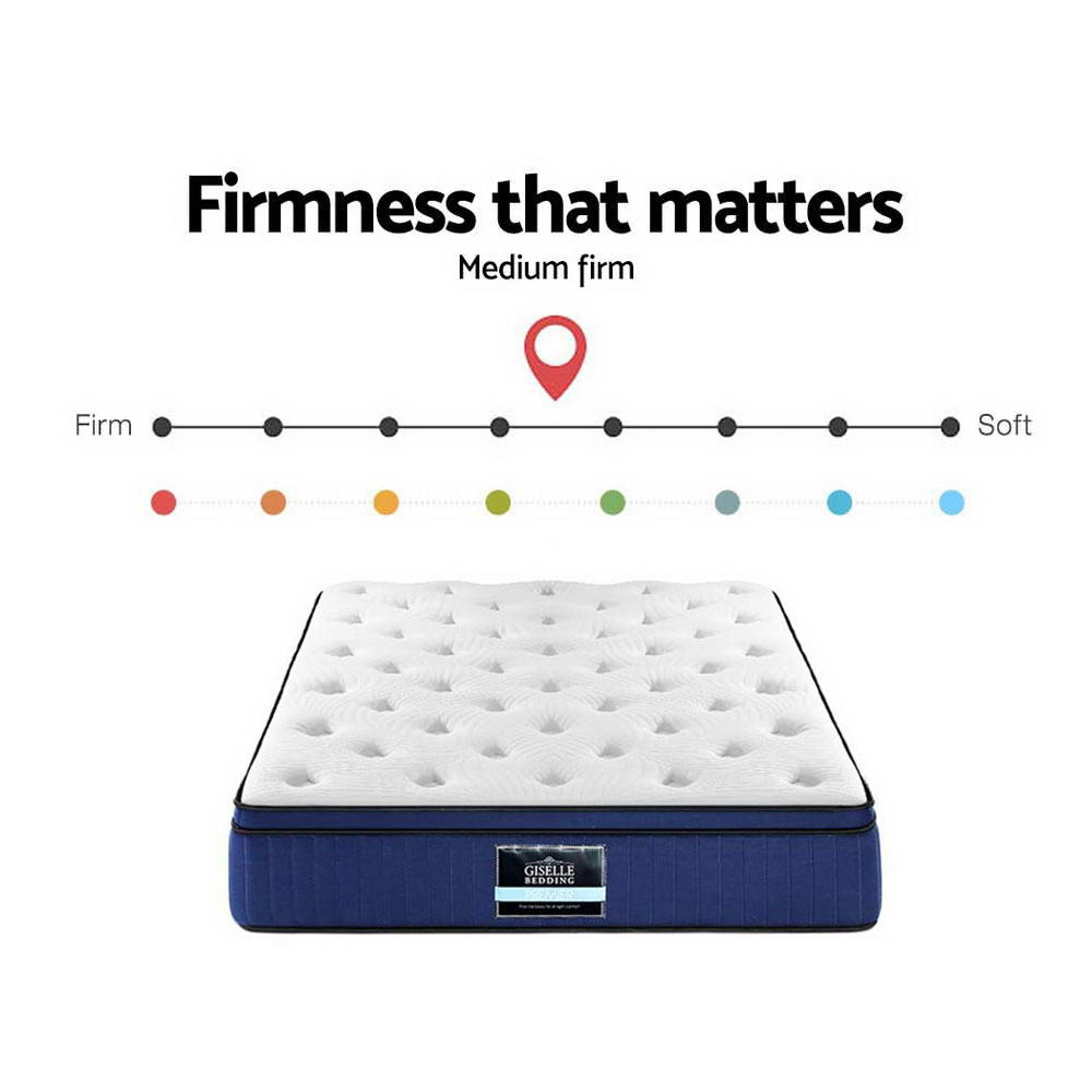 Giselle Bedding 34cm Mattress Cool Gel Memory Foam 7 Zone Double — image 4