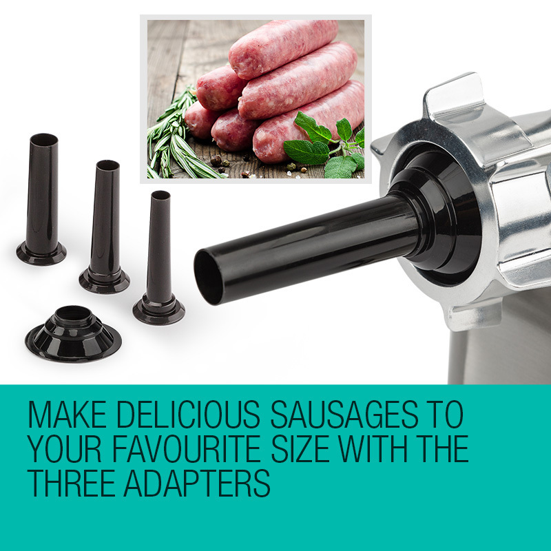 EuroChef Meat Grinder Electric Mincer Sausage Filler Kebbe Maker โ image 4