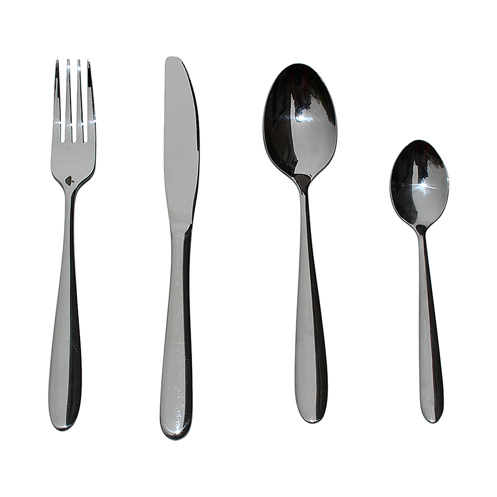 32 Piece Stainless Steel Cutlery Set Knives Fork Spoon Teaspoon — image 4
